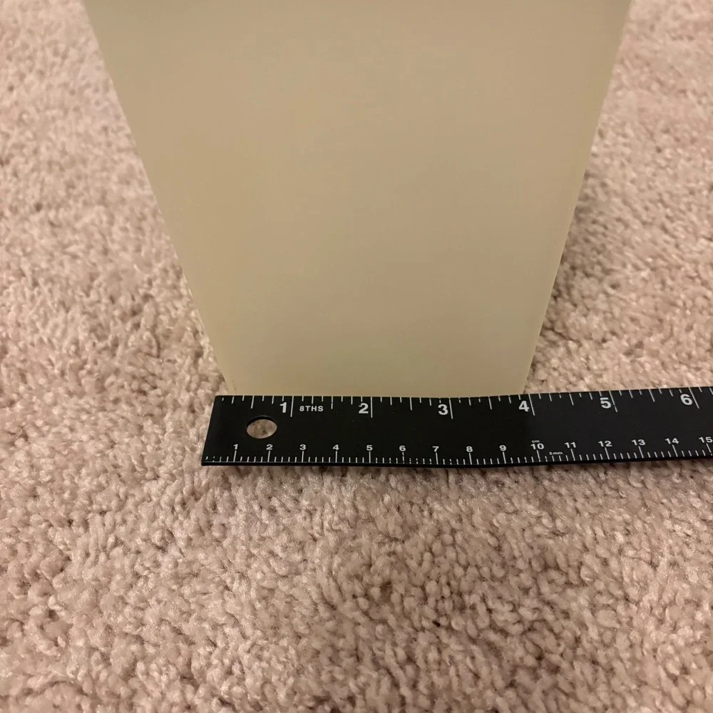 Vintage Tupperware‎ Rectangle Container Canister Pastel Blue Lid 6.5x 5x 4.5